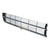 GRILLE ASSEMBLY 1966 FORD FAIRLANE 500 XL FRONT ANODIZED ALUMINUM BLACK ACCENTS WITH TRIM BARS INSTALLED (C6OZ-8200A)