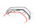 ROOF SIDE RAIL WEATHERSTRIP 1969 FORD GALAXIE 500 LTD XL 2-DOOR HARDTOP NOTCHBACK FASTBACK LH RH SEALS PAIR (C9AZ-6551222PR)