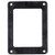 SHIFT HOUSING-TO-FLOOR SEAL 1969-73 FORD MUSTANG & COUGAR WITH AUTOMATIC TRANS & FLOOR SHIFTER BLACK RUBBER (C9ZZ-7370)