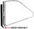 QUARTER WINDOW VERTICAL WEATHERSTRIP 1970 FORD FAIRLANE 1970-71 TORINO HARDTOP 70-73 MUSTANG & MORE LH RH PAIR (D0OZ-6530146-7)