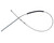 INTERMEDIATE BRAKE CABLE 1975-76 FORD TORINO 2-DOOR HARDTOP GRAN SPORT BROUGHAM ELITE (D7OZ-2A815A)