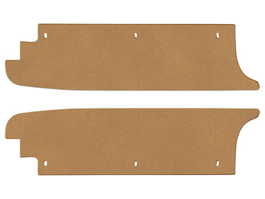 TRUNK FILLER BOARDS 1966-67 FORD FAIRLANE 500 XL EXCEPT STATION WAGON  WHEELHOUSES-TO-REAR BODY PANEL LH RH PAIR (F1117)