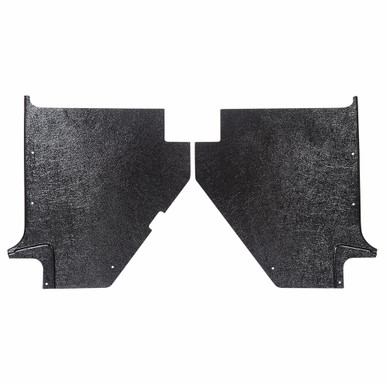 KICK PANELS 1960-63 FORD FALCON RANCHERO COMET EXCEPT CONVERTIBLE BLACK ...