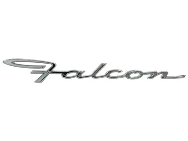 FENDER EMBLEM 1964 FORD FALCON SEDAN & STATION WAGON OPEN-LETTER 