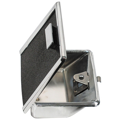 ASH TRAY RECEPTACLE WITH LID 1964.5-66 FORD MUSTANG WITH CONSOLE