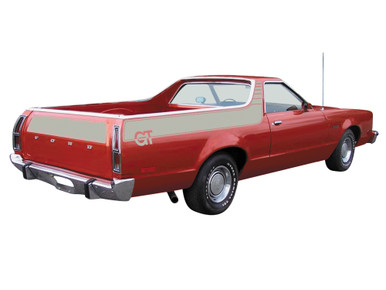 STRIPE KIT 1977-79 FORD RANCHERO GT UPPER BODY SIDES AND TAILGATE VINYL ...