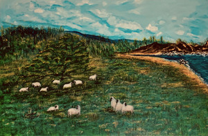 Mission Ranch Sheep Sheltered, "Mission Ranch Meadow" a beautiful setting overlooking a green meadow with Mascot sheep grazing. With Carmel California highlands of the Santa Lucia mountains in the background, off in the distance Carmel River Beach and Point Lobos, nearby Monastery Beach. Mission Ranch Sheep Sheltered, "Mission Ranch Meadow" a beautiful setting overlooking a green meadow with Mascot sheep grazing. With Carmel California highlands of the Santa Lucia mountains in the background, off in the distance Carmel River Beach and Point Lobos, nearby Monastery Beach.