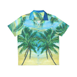 Loulu Shore - Mikala Men's Hawaiian Shirt.