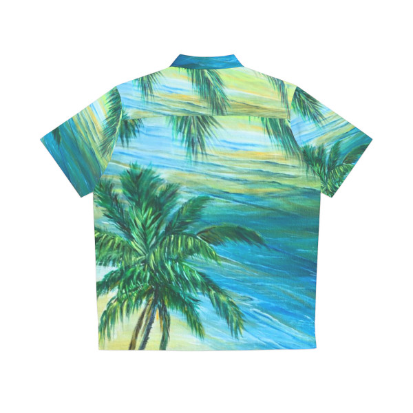 Loulu Shore - Mikala Men's Hawaiian Shirt.