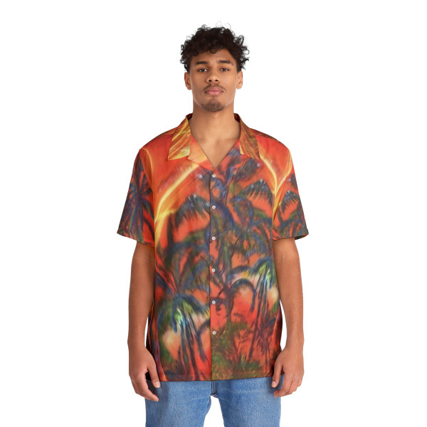 Nothing says "I love summer" like a Hawaiian shirt, and now, you can wear this iconic garment Leilani Puna Hope.