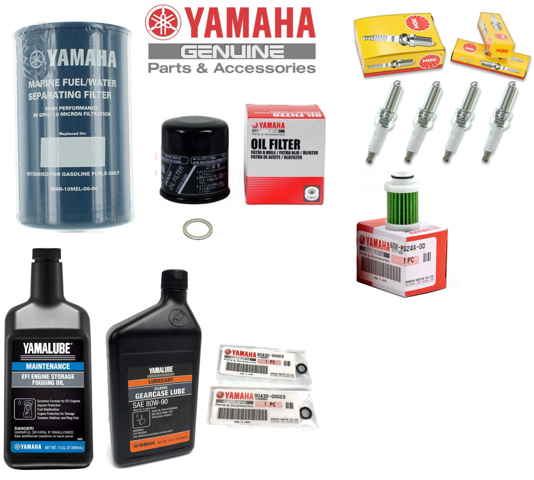 Shop for YAMAHA OEM 2014+ F115 VF115 - Yamaha Outboard Oil Change