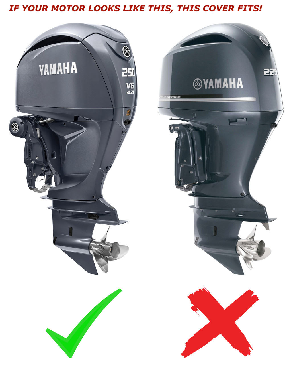 Yamaha MAR MTRCV ER 10 Basic Outboard Motor Cover  Yamaha lo