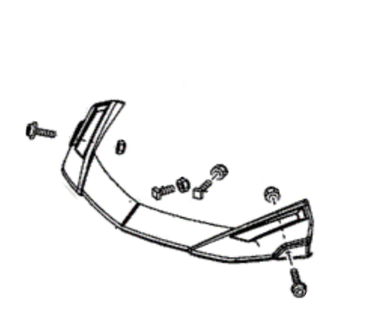 yamaha vx front bumper, yamaha gp1800 front bumper, wave runner vx