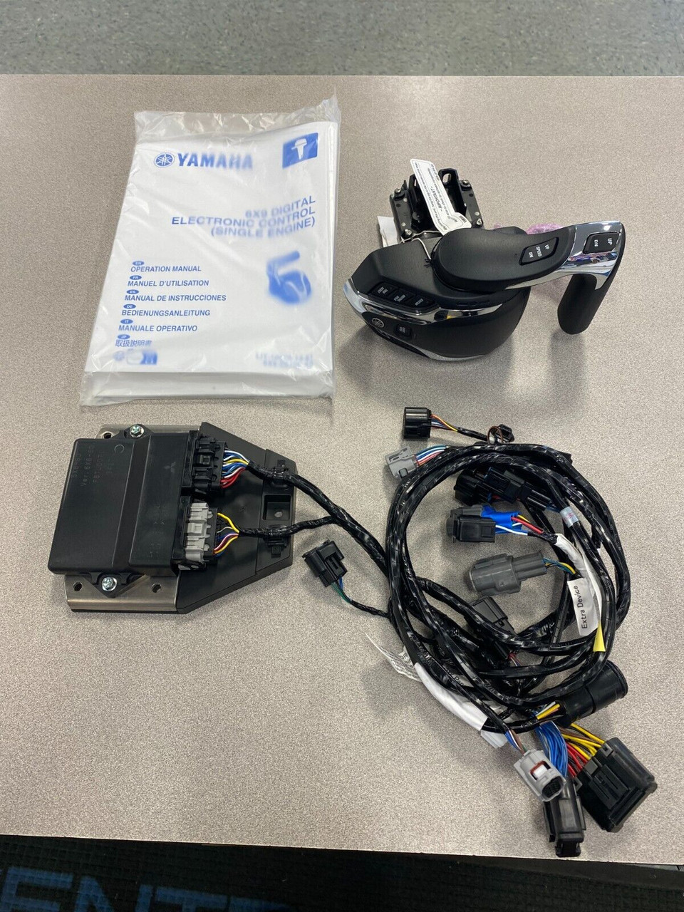 Yamaha Outboard Helm Master EX Single Engine Binnacle DEC Control