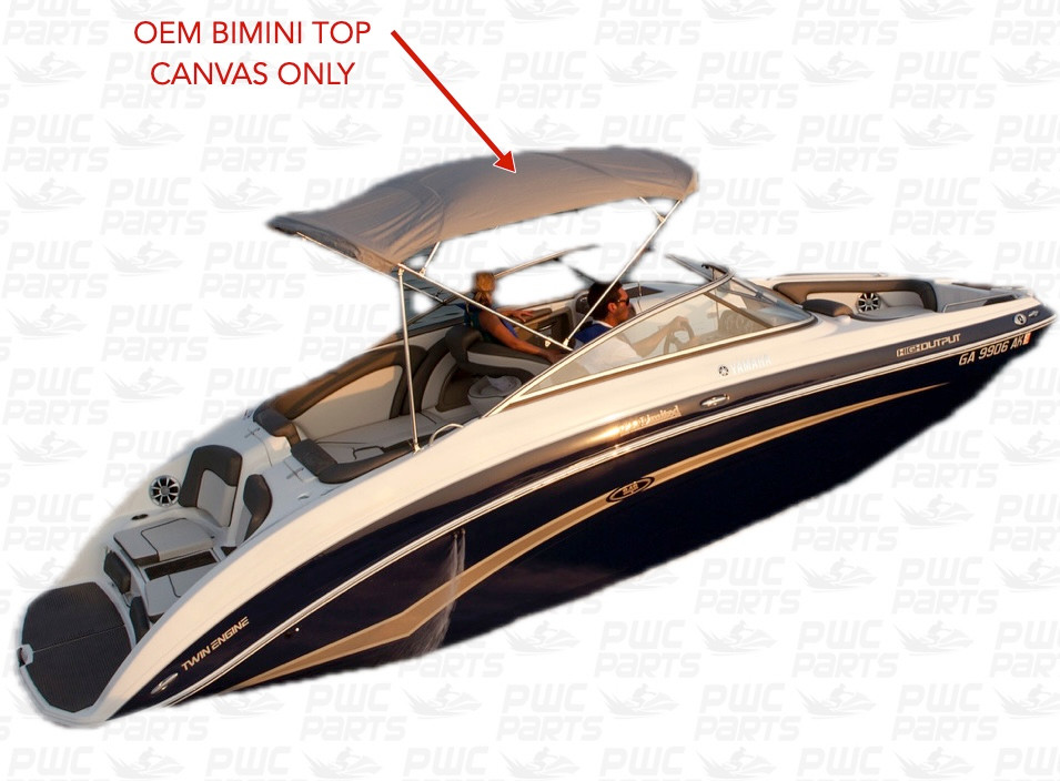 Yamaha OEM SX240 242 Limited Bimini Top Awning Canvas F2D-U3131-30-00