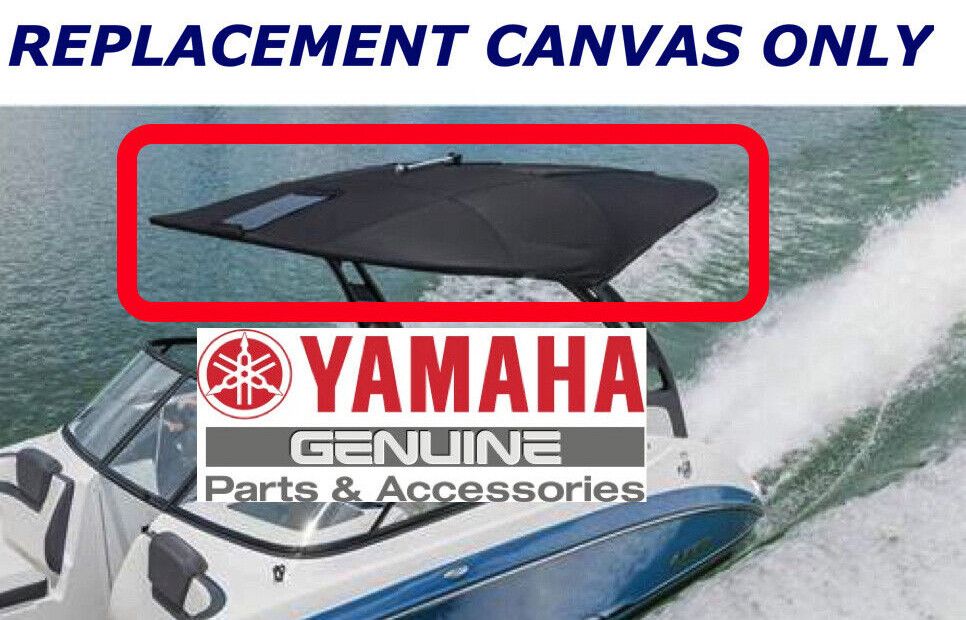 Yamaha Genuine OEM Boat Awning Bimini Black Canvas 2018 242
