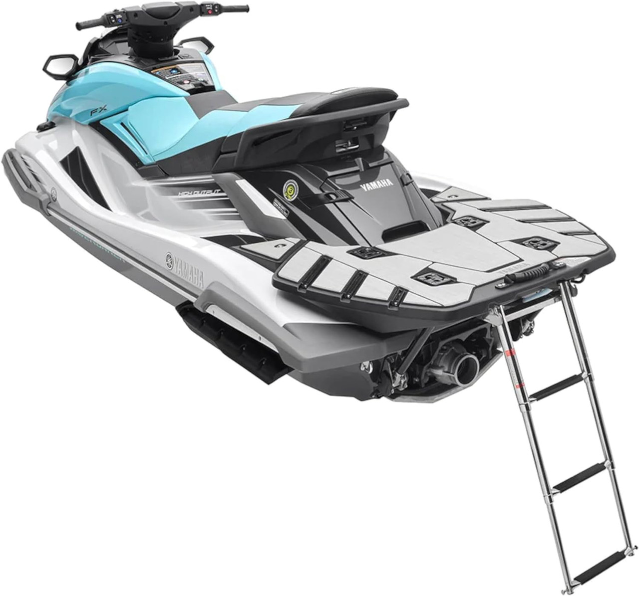 Yamaha RecDeck Platform w/ Ladder F3X-U53A0-V0-00 - Expands Stern