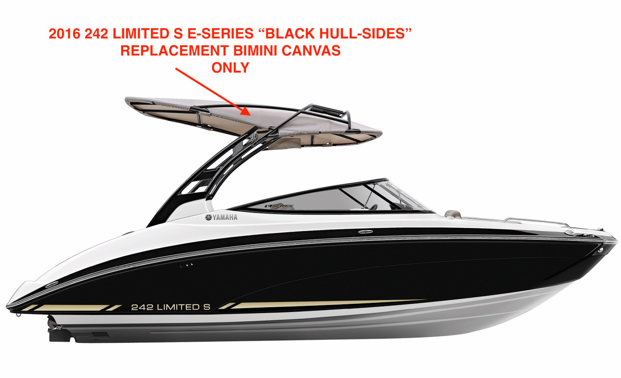 YAMAHA OEM Bimini Top Canvas 2016 242 Limited S E-SERIES F3F-U318C