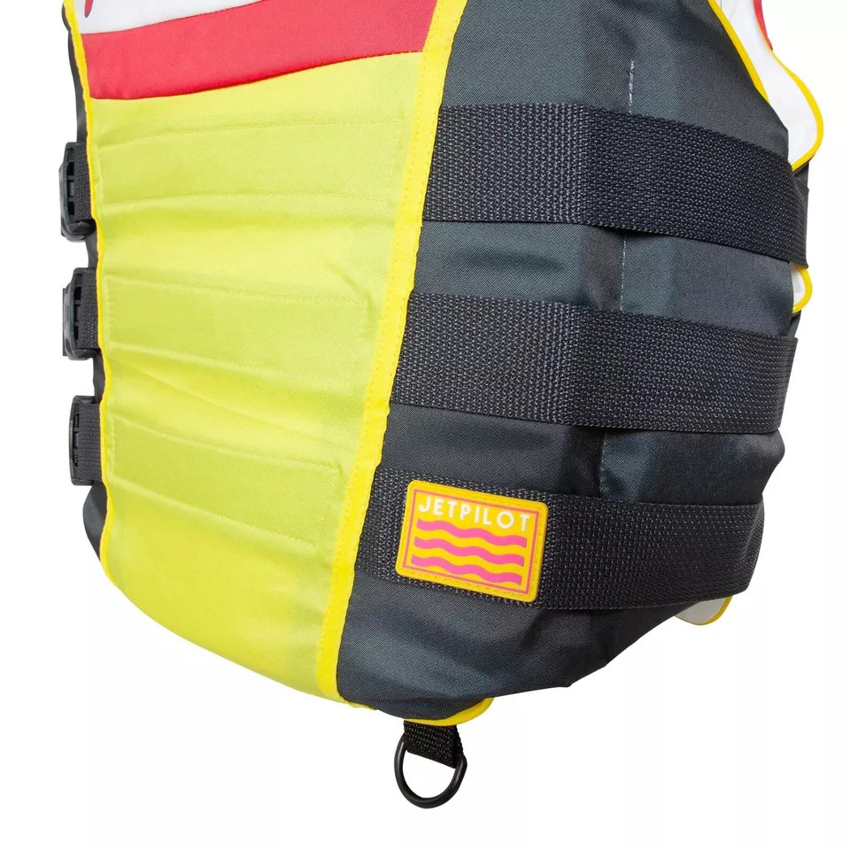 JETPILOT Vintage Nylon CGA 3-Buckle PFD Vest Side Entry PWC Blue