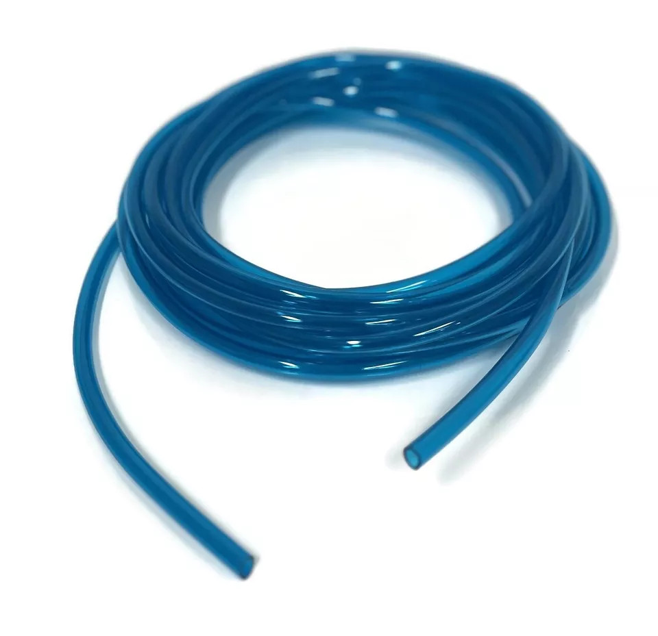 PWC Jet Ski SeaDoo Yamaha Blue Poly Fuel Hose Line 6mm x 15' + 10