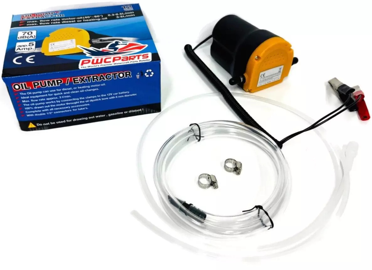 12V Fluid Oil Liquid Extractor Pump Extraction Fits SeaDoo Yamaha