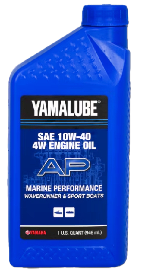 1x Pack YAMAHA YAMALUBE 4W WaveRunner 4-Stroke Engine Oil 10W40