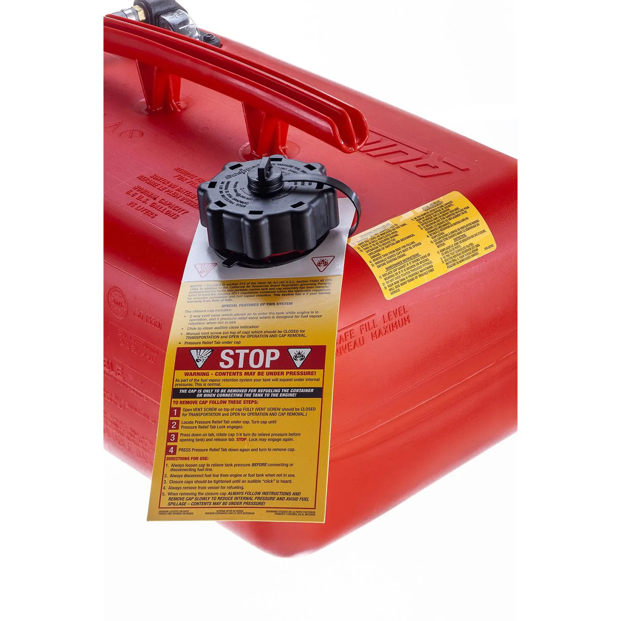 Quicksilver 6.6 Gallon Portable Fuel Tank 8M0054600