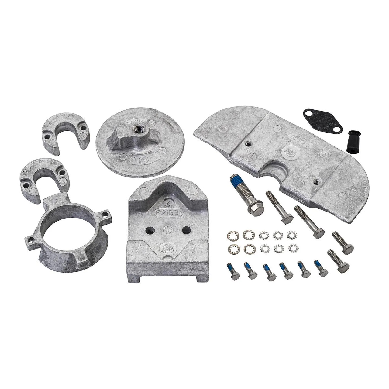 Quicksilver Aluminum Anode Kit for Alpha One Gen II Drives 888756Q03