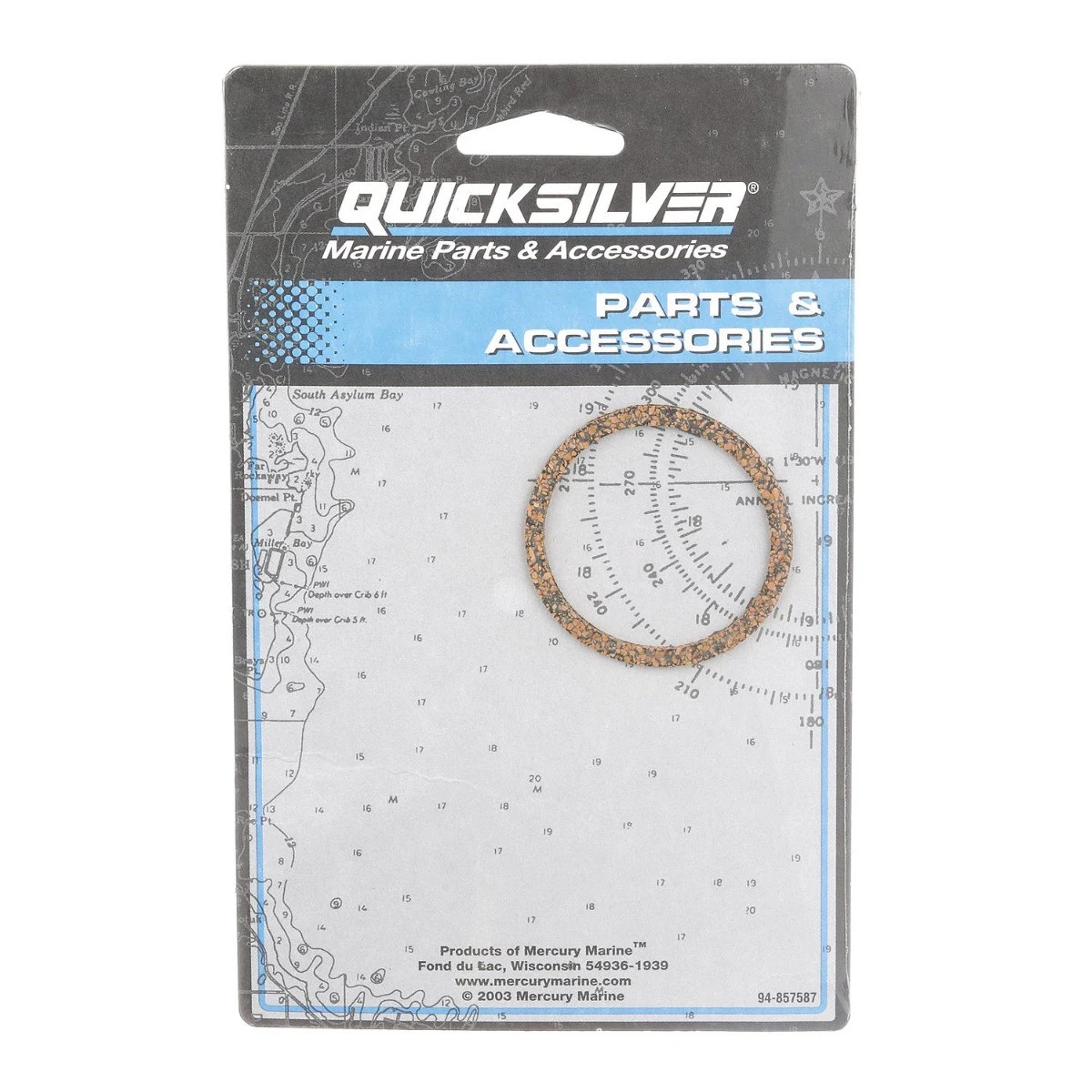 Quicksilver 806871Q サーモスタット Oリングガスケット　並行輸入品 Quicksilver 806871Q Thermostat O-Ring Gasket, MerCruiser, 4.5L \u0026 6.2L