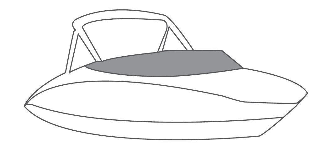 YAMAHA OEM SX220 2023+ Cockpit Cover Black 22 FT MARSX220CC23