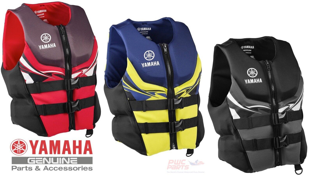 Yamaha Men's Neoprene 2-Buckle PFD MAR-22VNE - Coast Guard