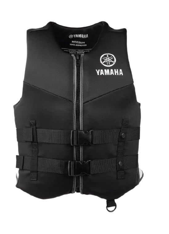 Yamaha Neoprene 2-Buckle PFD Life Jacket Vest MAR-22VVN - USCG
