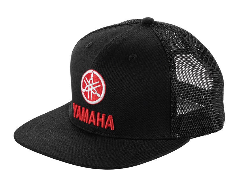YAMAHA Trucker Hat Black One Size WTC-24HTR-BK-NS