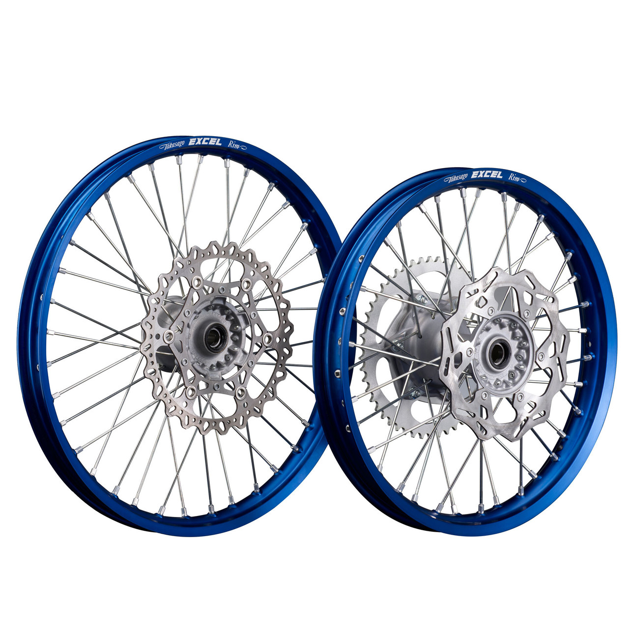YAMAHA OEM Rear Wheel Assembly Blue/Silver YZ125X YZ250X 2021-2022