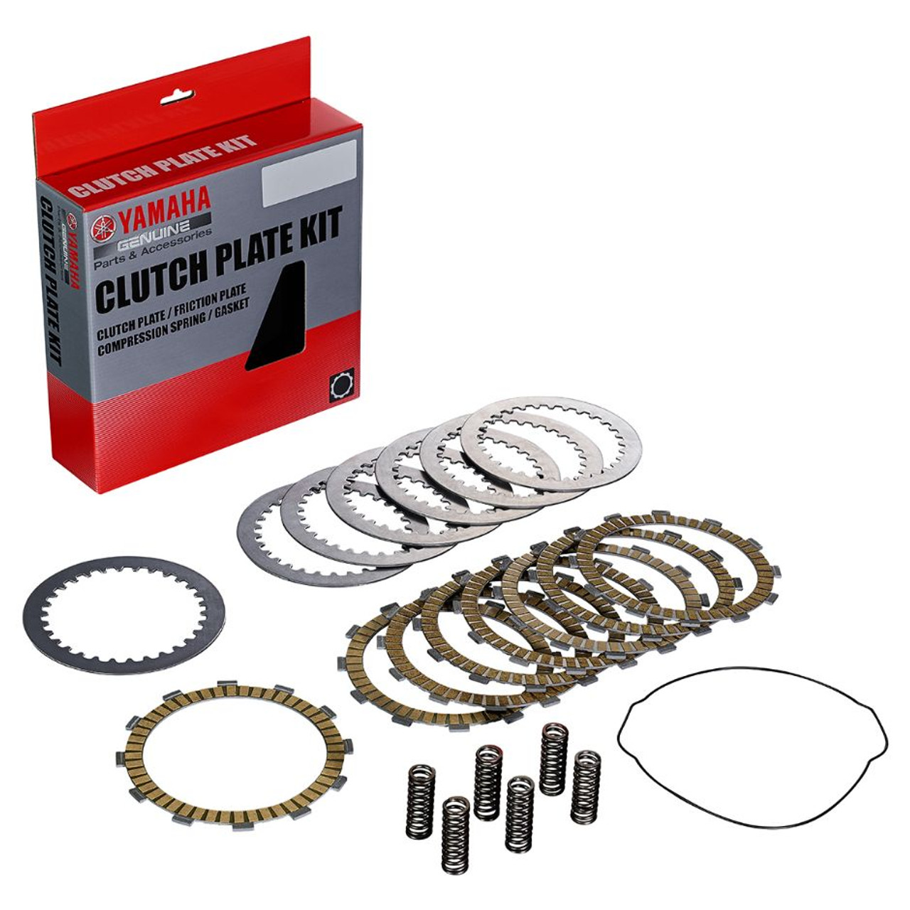 YAMAHA YZ250F 2019〜　クラッチセット 新品 YAMAHA OEM Clutch Plate Kit YZ250F 2019-2025 B7B-W001G-00-00
