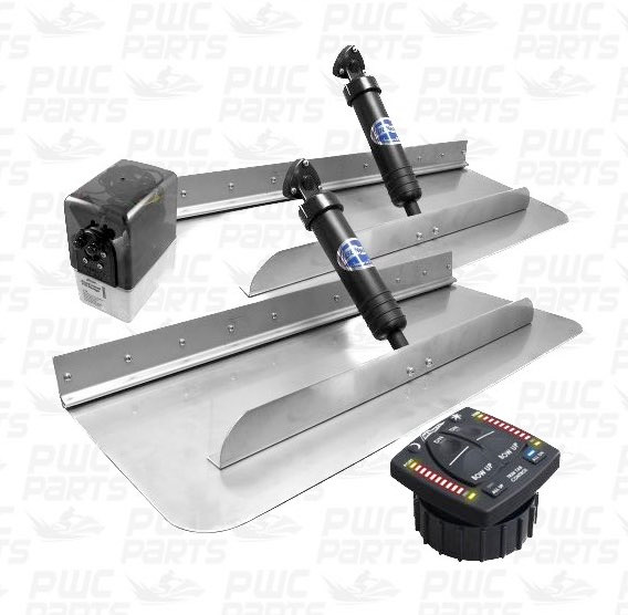 Bennett 54x12 Hydraulic Trim Tab Complete Kit with All-In-One Control ...