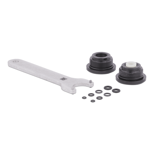 JF-Auto HS5167 Front Mount Hydraulic Steering Cylinder Seal Kit & Bleed Kit For Seastar