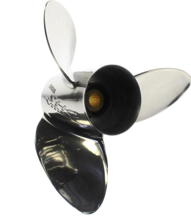 YAMAHA T Series V MAX SHO Stainless Steel Propeller 3 Blade 15 1/8