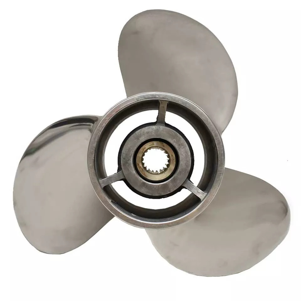 Y・و・T YAMAHA Y Series XTO OS Stainless Steel Propeller 3 Blade 16 3/8