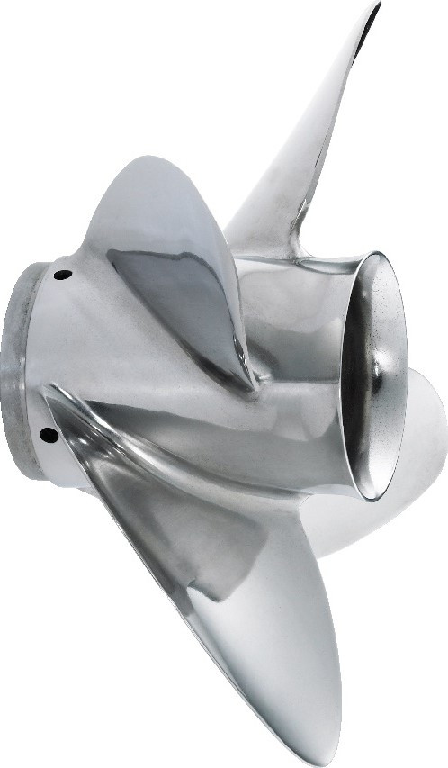 YAMAHA K Series Turbo FX4 Stainless Steel Propeller 4 Blade 13 1/4