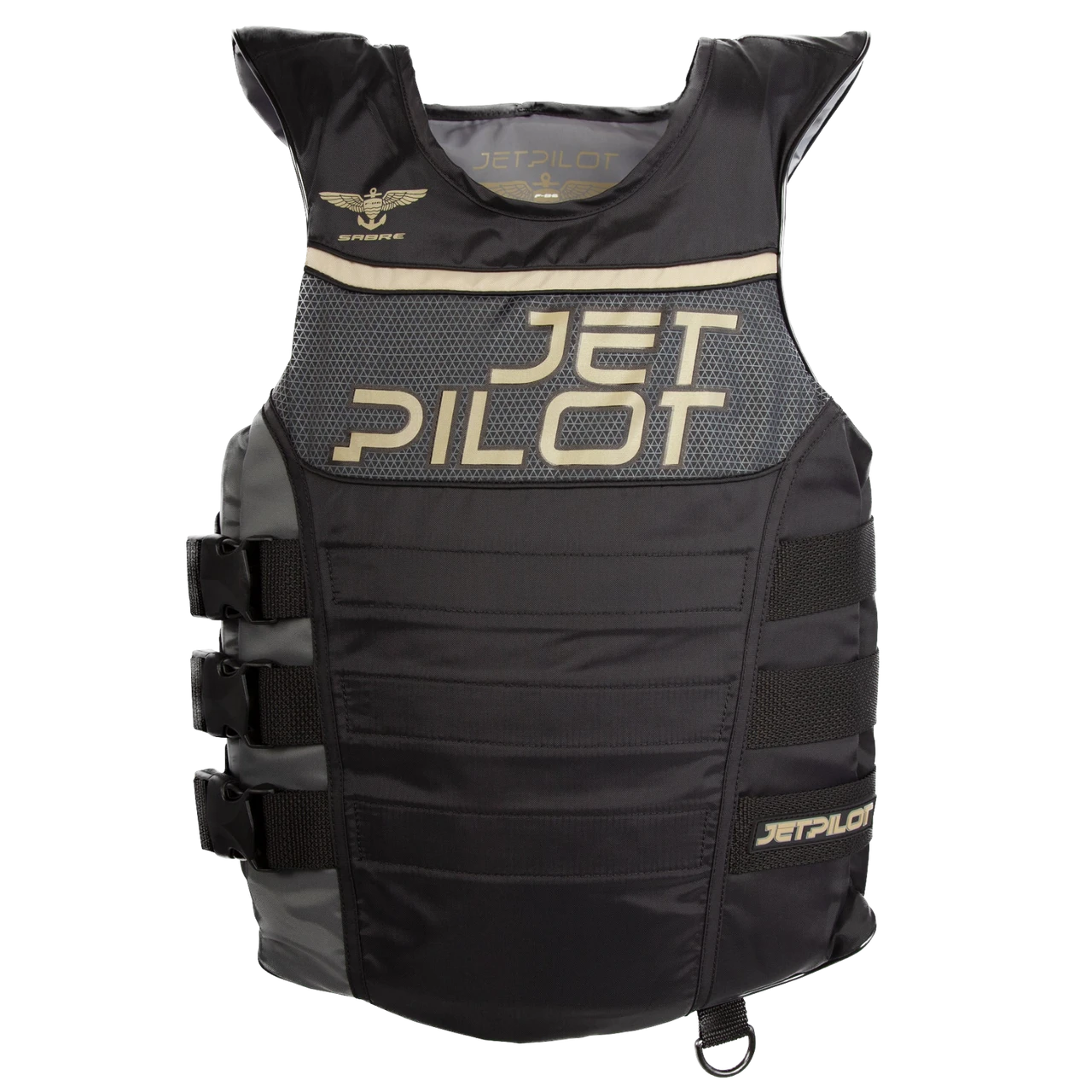 JETPILOT F-86 SABRE Nylon CGA 3-Buckle PFD Vest Side Entry Blue