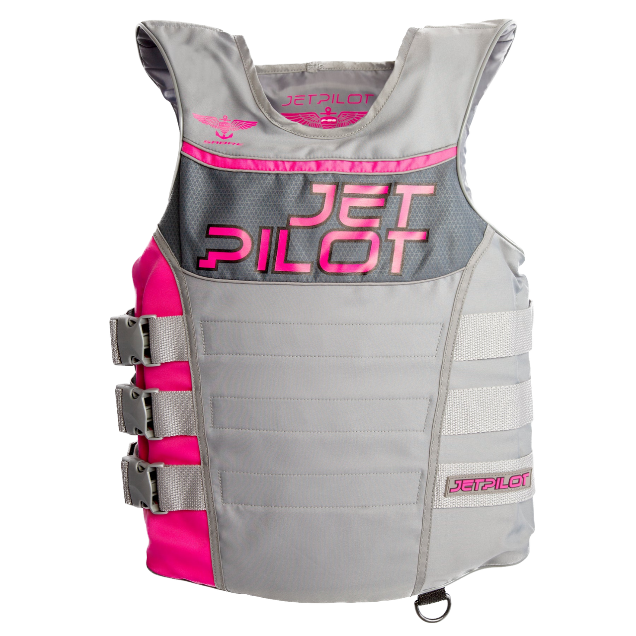 JETPILOT F-86 SABRE Nylon CGA 3-Buckle PFD Vest Side Entry Blue