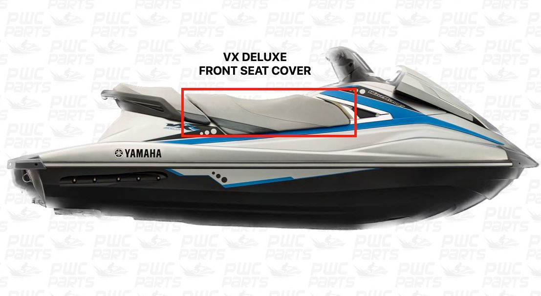 YAMAHA OEM Genuine Parts 2015-2018 VX DELUXE FRONT SEAT COVER SET