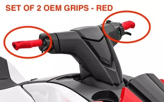 2x Yamaha OEM Handle Grip EX VX FX Cruiser SHO SVHO GP1800/R F3P