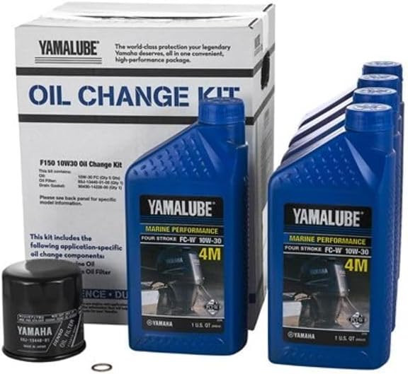 Yamaha F200 OEM Maintenance Kit 2013+ – Oil Change, Gear Lube