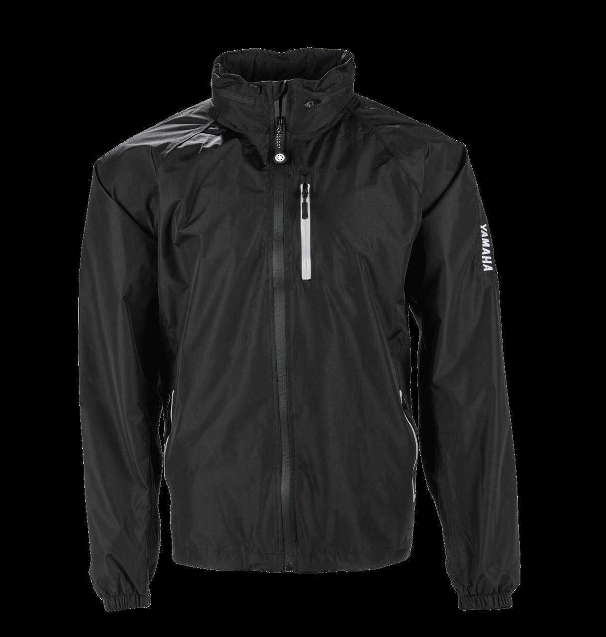 YAMAHA Men's Ultra-Light Rain Jacket BLACK WTC-25MRJ-BK