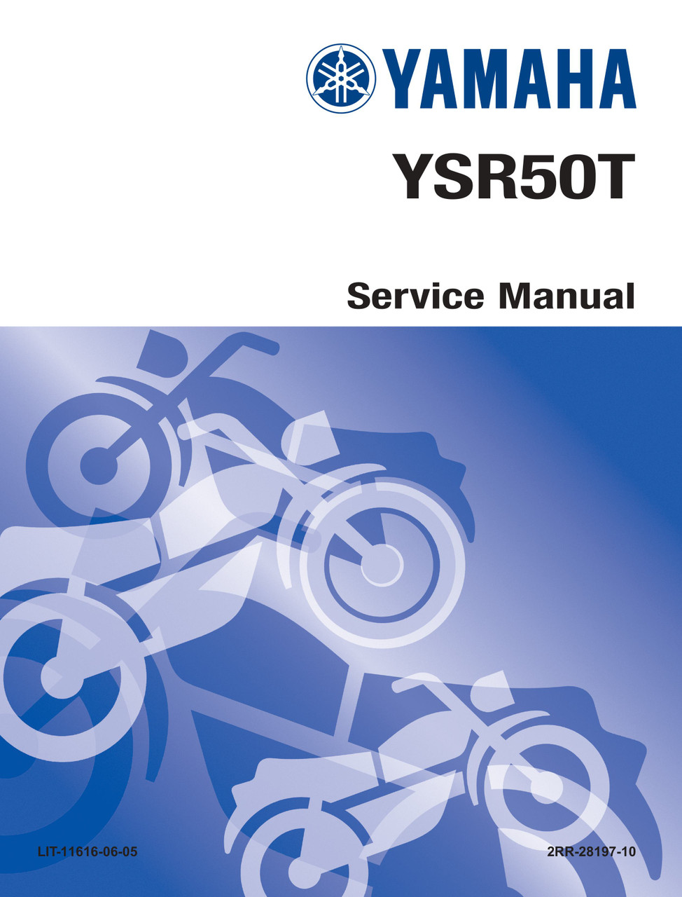 YAMAHA OEM Service Manual - 1987 - 1992 YSR50 - LIT-11616-06-05