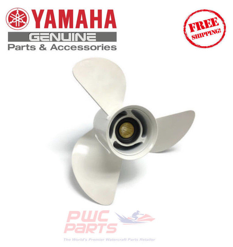 YAMAHA OEM Outboard Propeller 6E5-45941-00-00 Aluminum 13