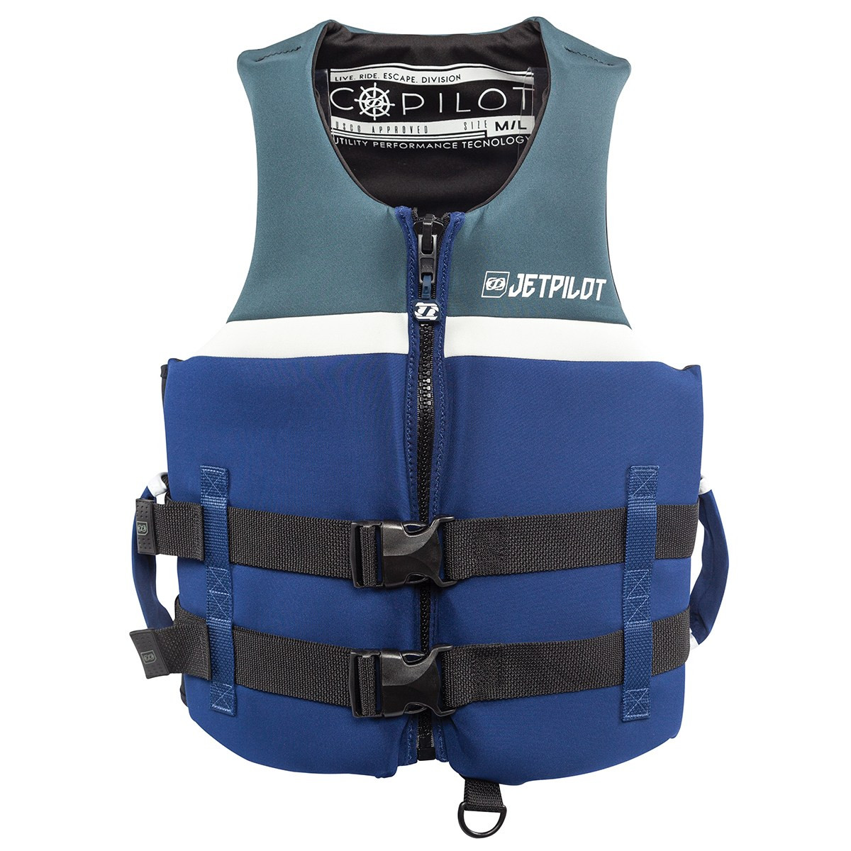 Yamaha Men's JetPilot LIVE RIDE ESCAPE Co-Pilot Neoprene 2-Buckle PFD