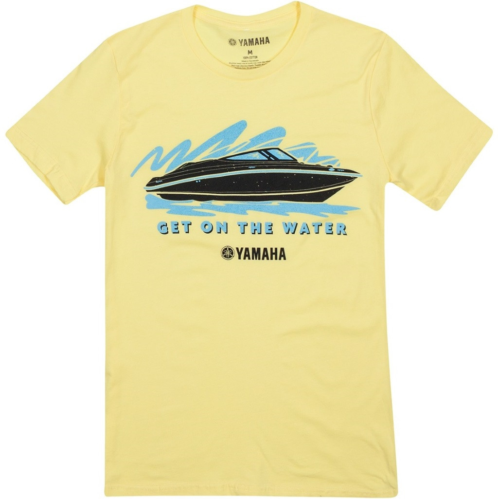 Yamaha Coast Get On The Water T-Shirt Yellow